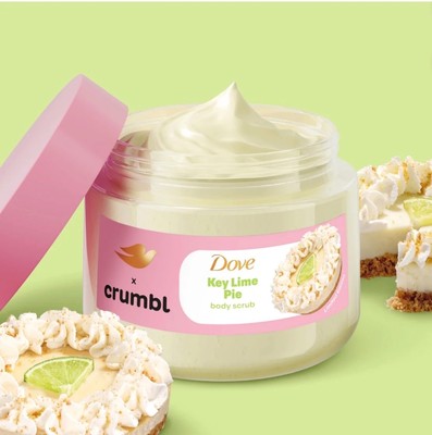 Dove Crumbl Limited Edition Body Scrub Key Lime Pie