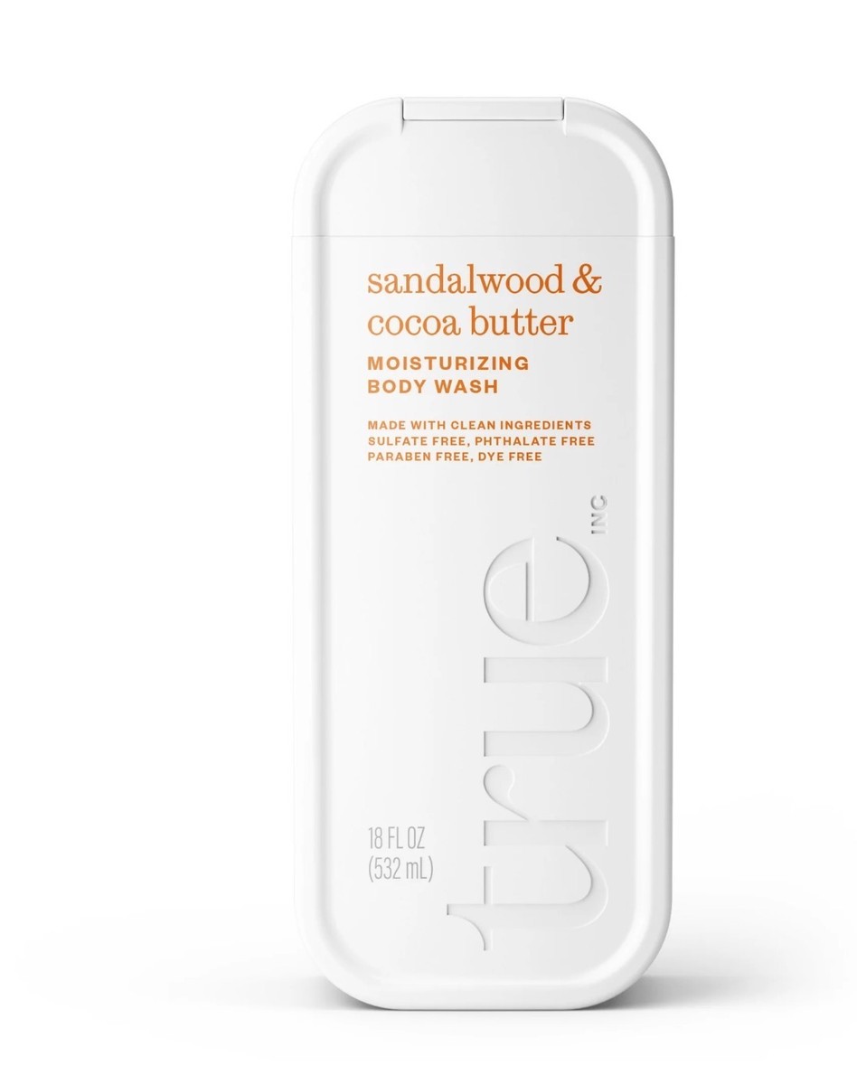 True Sandalwood & Cocoa Body Wash