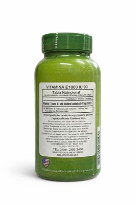 ALFA VITAMINA E 1000IU X  90 SOFTGELS