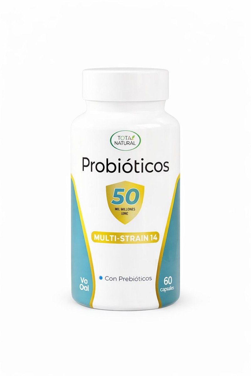 PROBIOTICOS 50 BILLONES X 60 CAP (CN PREBIOTICOS)