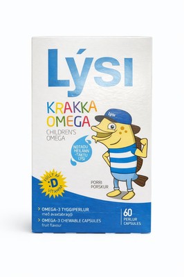 OMEGA KIDS X  60 CAPSULAS (LÝSI)