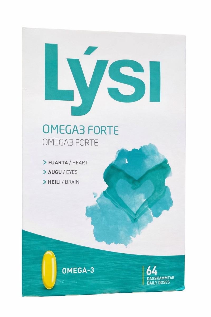 OMEGA FORTE X 64 CAPSULAS (LÝSI)