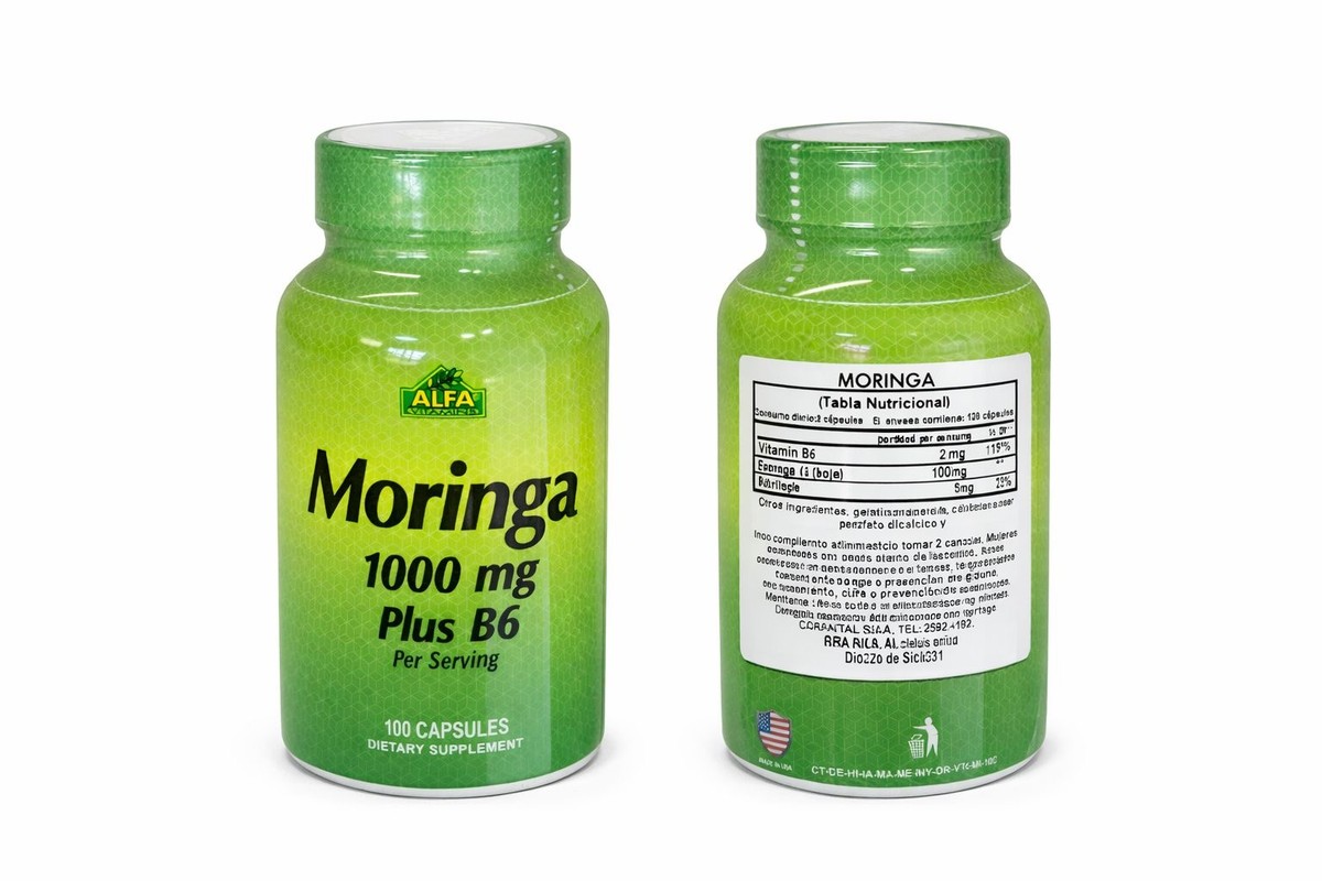 MORINGA1000 MG ALFA X 100 CAPS