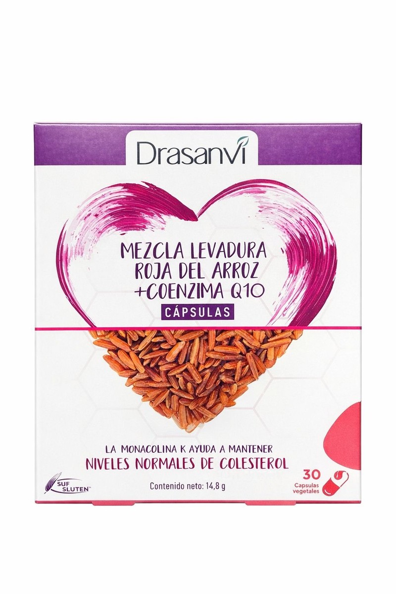 MEZCLA LEVADURA ROJA DEL ARROZ + COENZIMA Q10