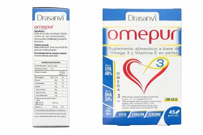 OMEPUR DRASANVI- OMEGA 3 Y VITAMINA E