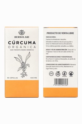 HERBOLARI CÚRCUMA ORGÁNICA CON PIMIENTA NEGRA