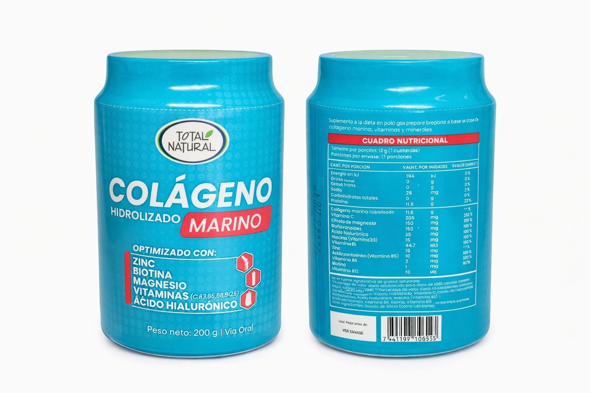COLAGENO MARINO HIDROLIZADO TOTAL NATURAL POLVO