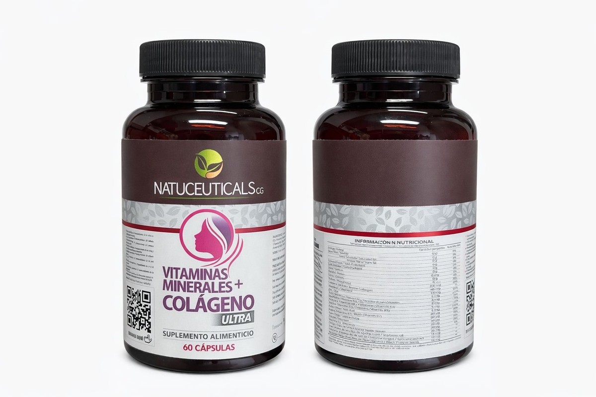 VITAMINAS MINERALES + COLAGENO NATUCEUTICALS
