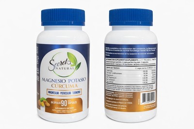 MAGNESIO POTASIO CÚRCUMA SECRETO NATURAL