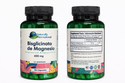 BISGLICINATO DE MAGNESIO NATURALLY INTERNACIONAL