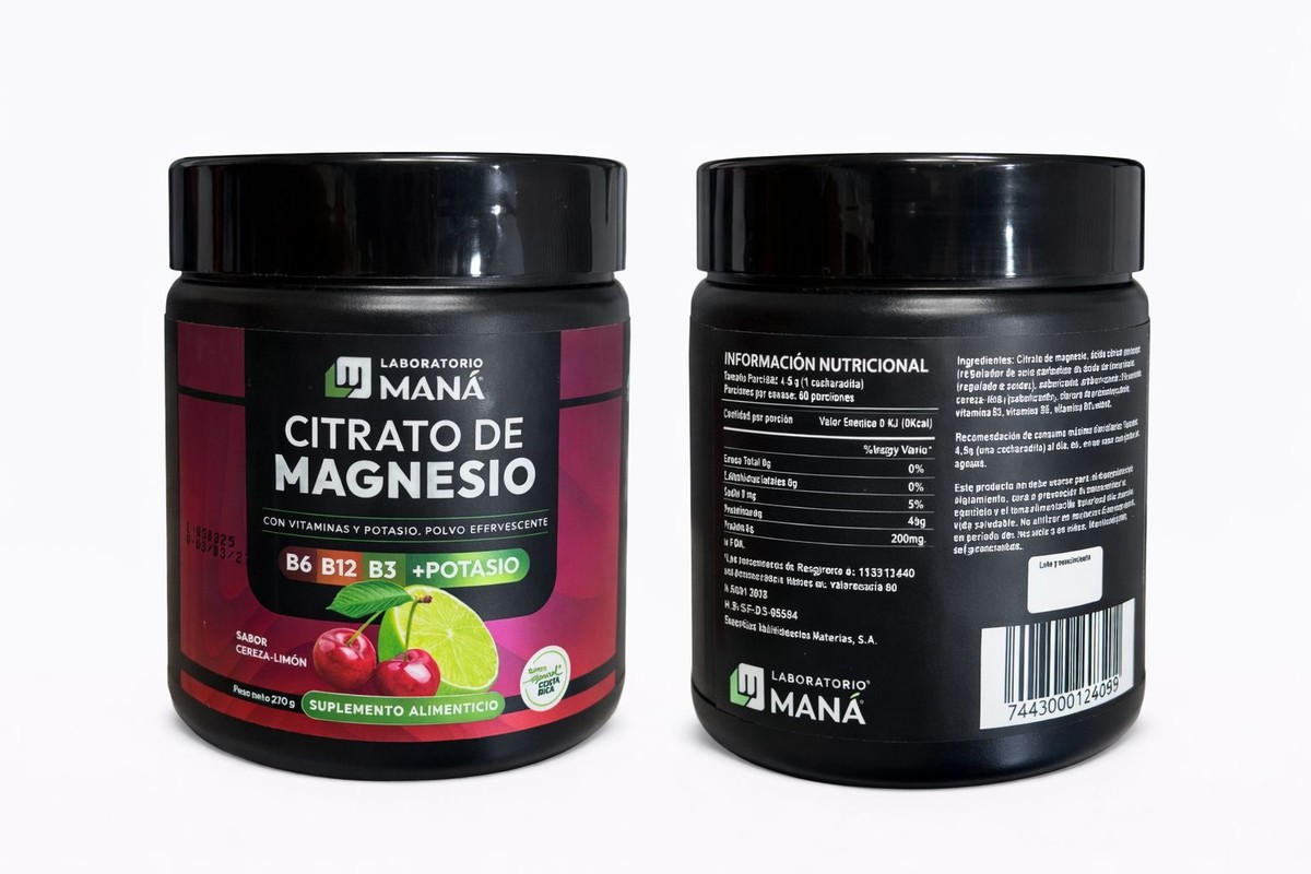 CITRATO DE MAGNESIO MANÁ POLVO