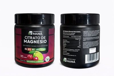 CITRATO DE MAGNESIO MANÁ POLVO