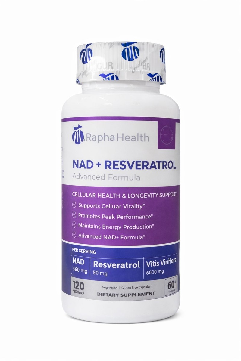 NAD+RESVERATOL RAPHA HEALTH