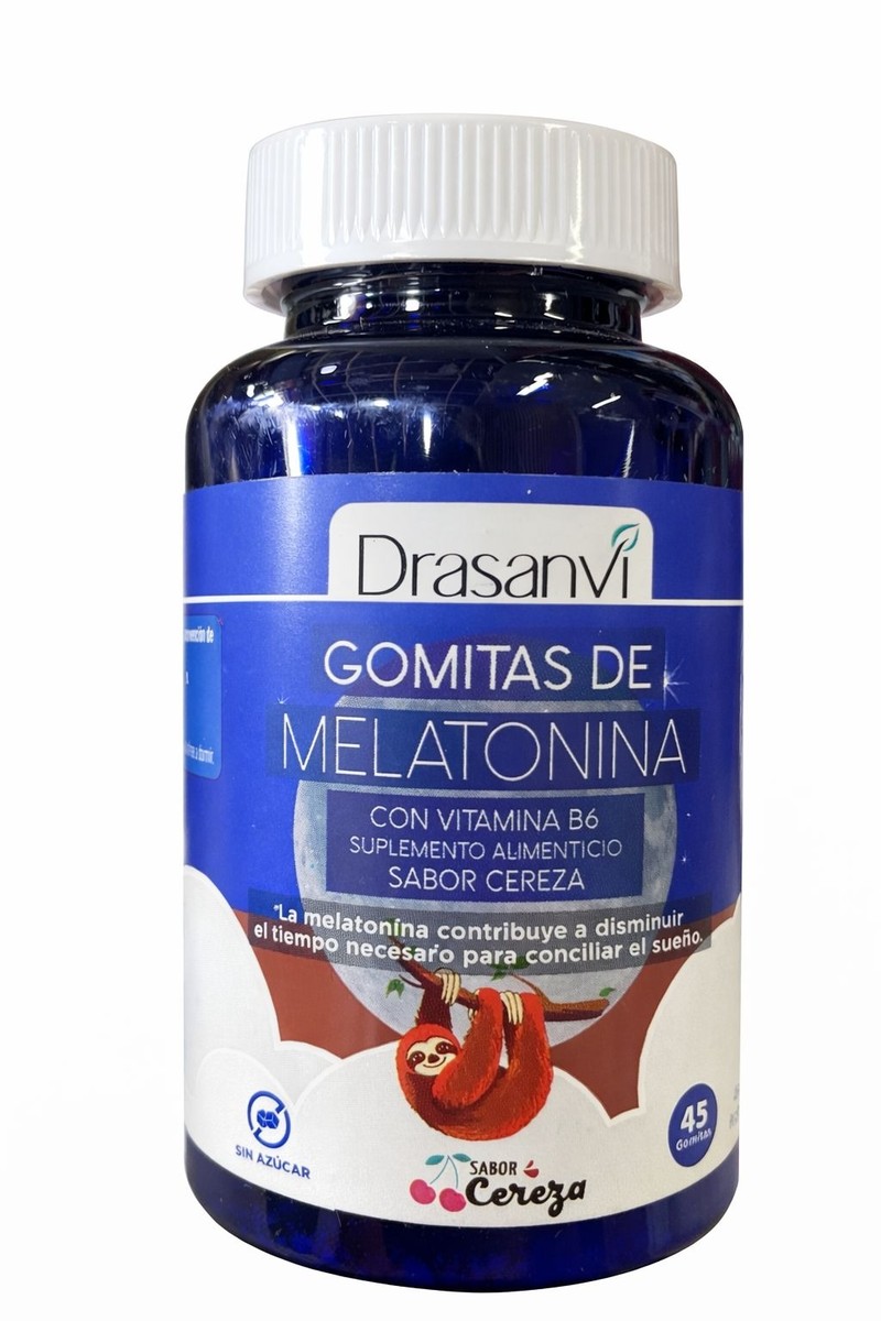 GOMITAS DE MELATONINA CON B6 DRASANVI