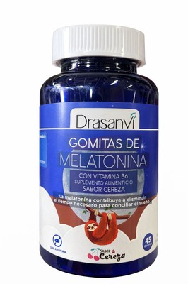 GOMITAS DE MELATONINA CON B6 DRASANVI