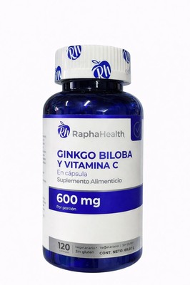 GINKGO BILOBA  Y VITAMINA C X 120 CAPS RH