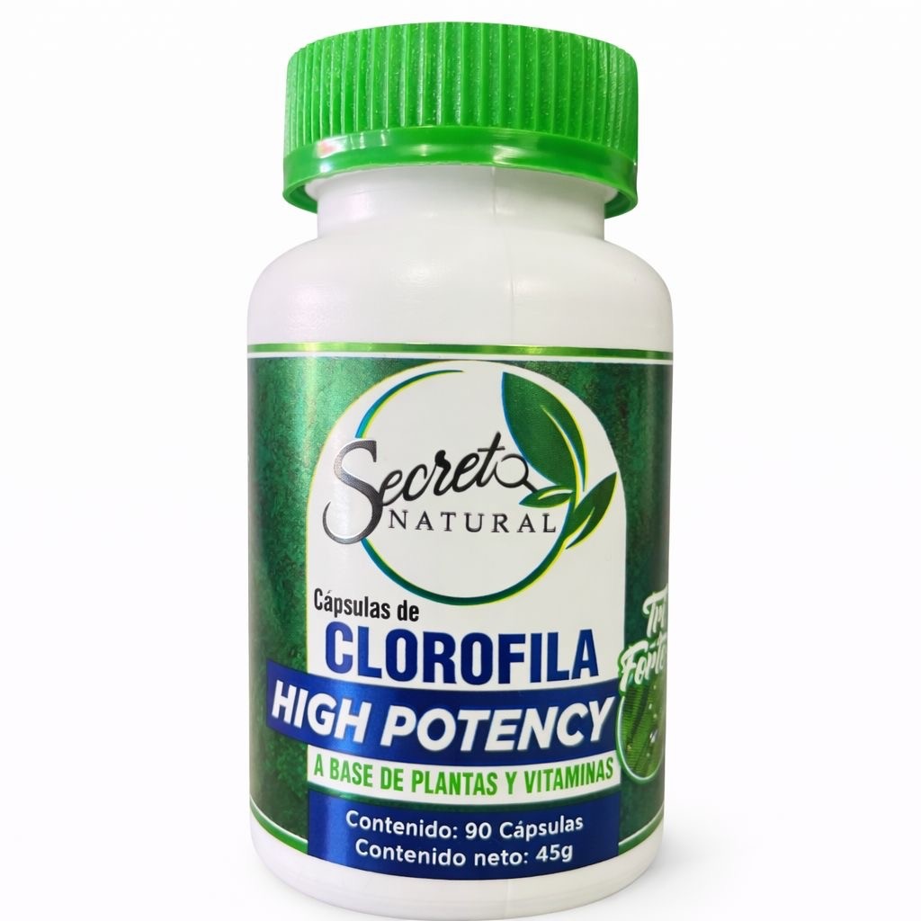 CLOROFILA 90 CÁPSULAS SECRETO NATURAL