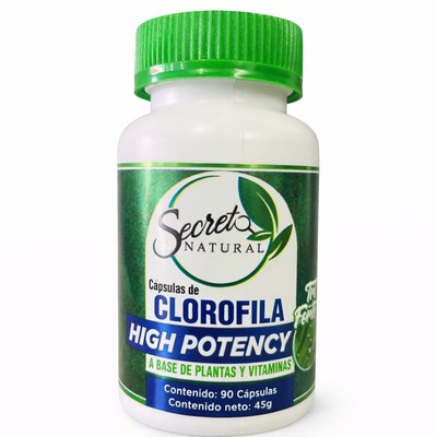 CLOROFILA 90 CÁPSULAS SECRETO NATURAL