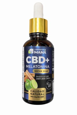 CBD+MELATONINA GOTAS X 30 ML