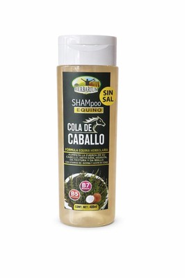 CHAMPÚ EQUINO COLA DE CABALLO 400ML HERBARIUM SIN SAL