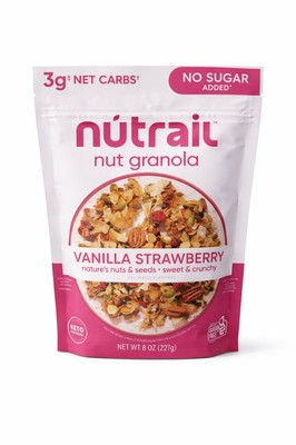 NUTRAIL NUT GRANOLA VAINILLA Y FRESA