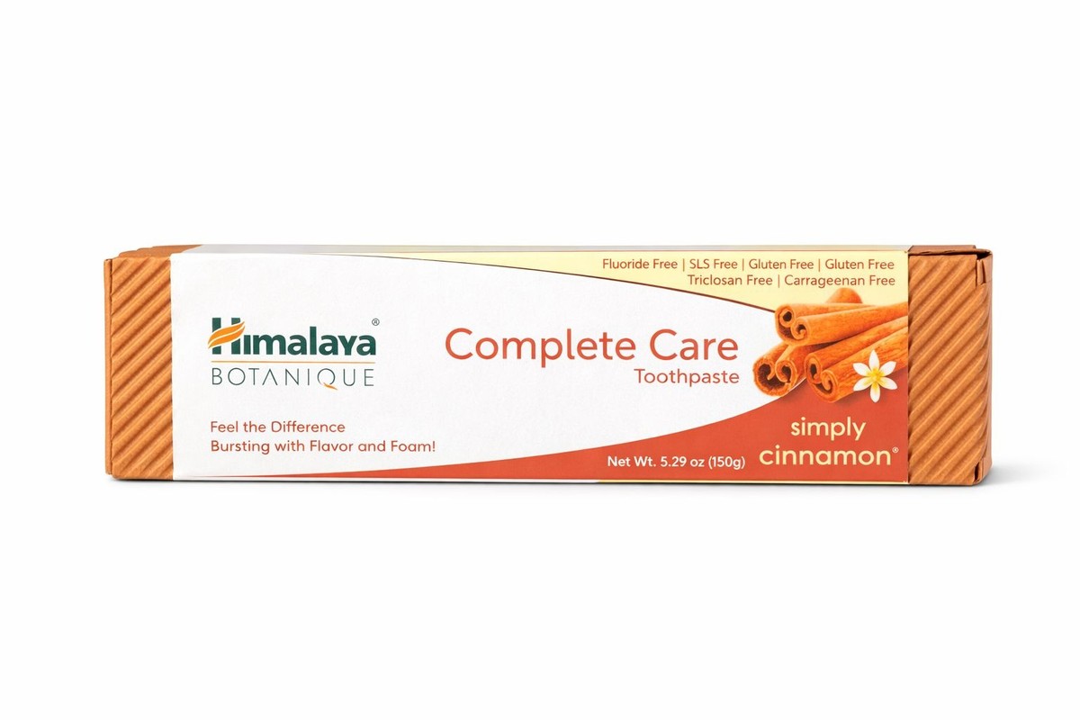 PASTA DENTAL CUIDADO COMPLETO CANELA 150G HIMALAYA