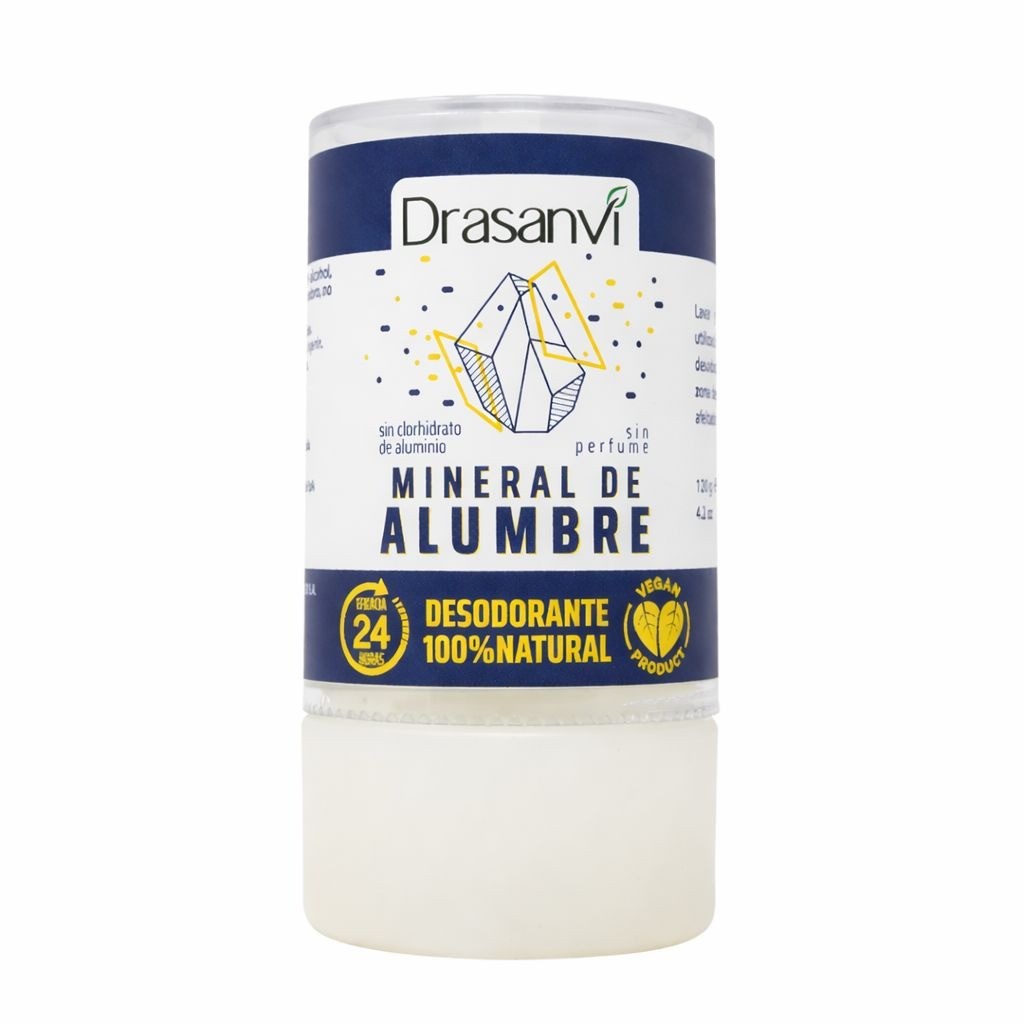 DESODORANTE ALUMBRE MINERAL CRISTAL 120G DRASANVI