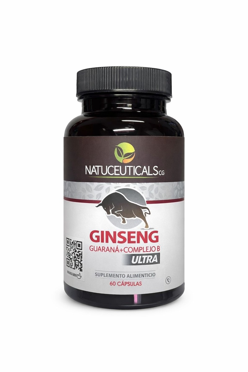 GINSENG+GUARANA+COMPLEJO B ULTRA X60CAPS