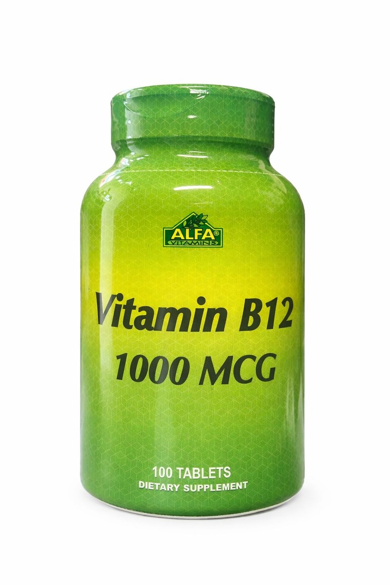 VITAMINA B12 1000 MCG ALFA X 100 TAB