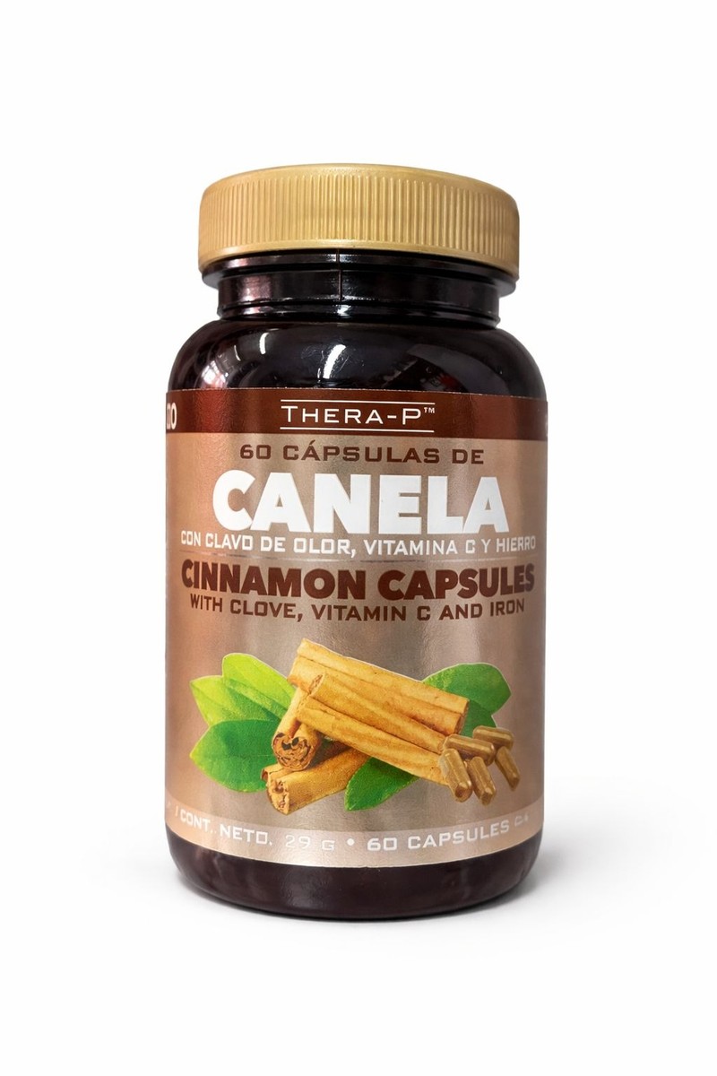 CAPSULAS DE CANELA Y CLAVO DE OLOR