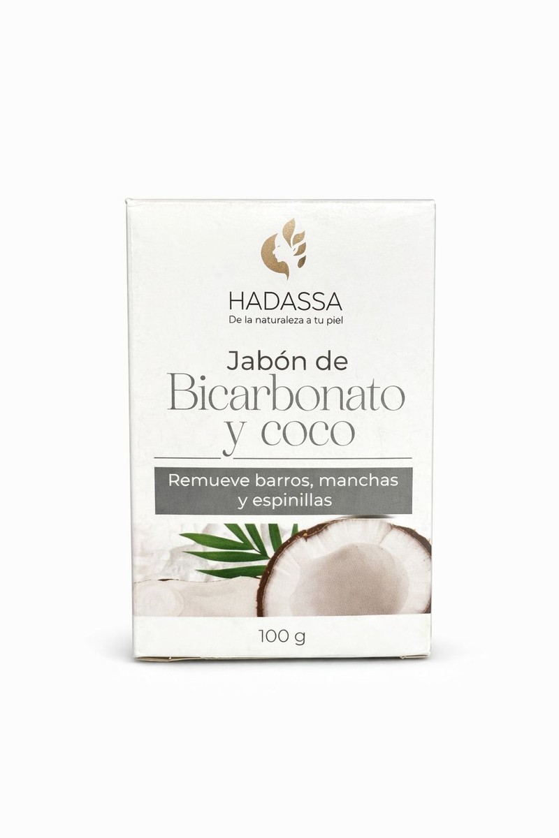 JABON DE BICARBONATO Y COCO 100G - HADASSA
