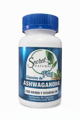 CAPSULAS DE ASHWANDHA SECRETO NATURAL 90 CAPS