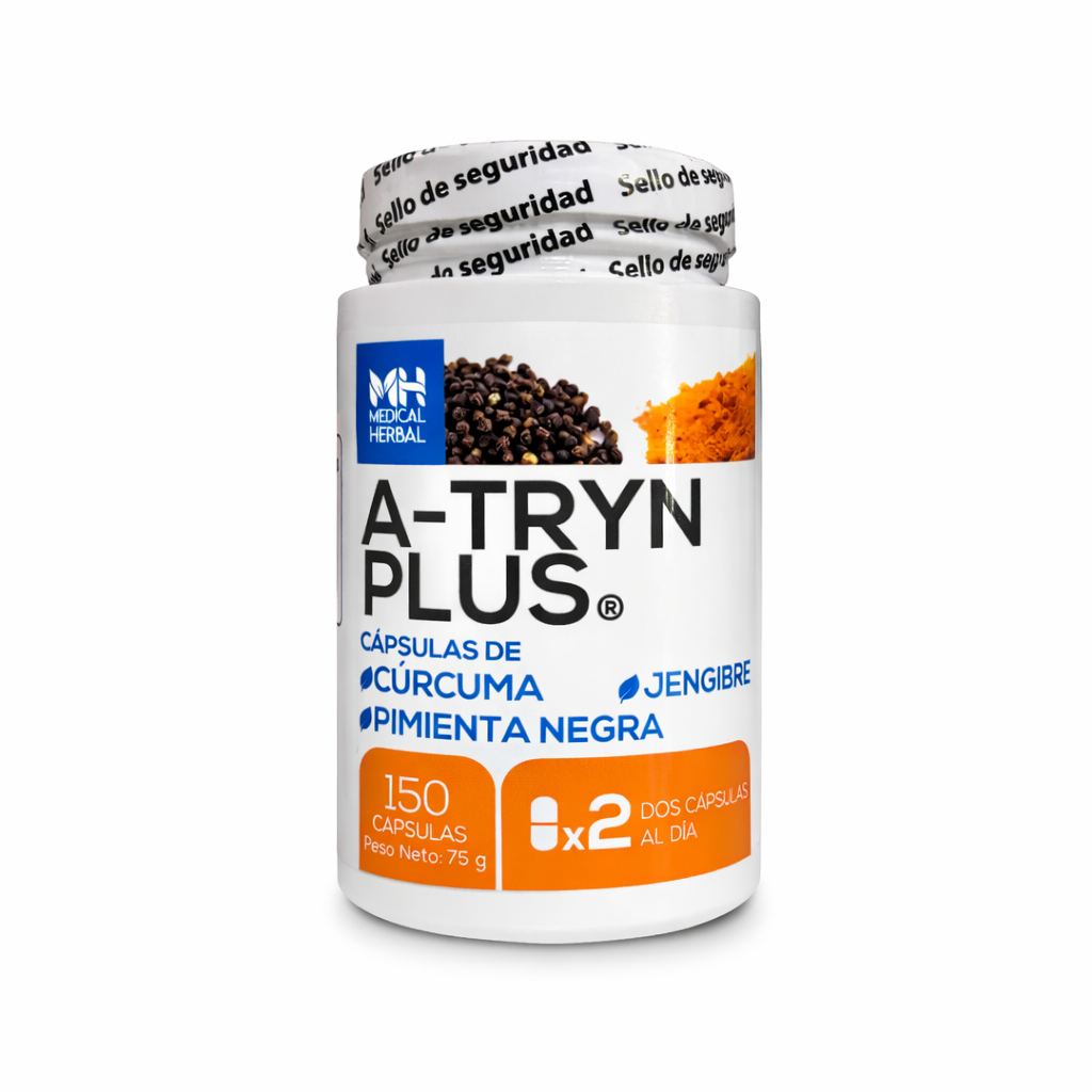 TABLETAS AR-TRYN PLUS CURCUMA/PIMIENTA NEGRA/JENGIBRE 150 UNID