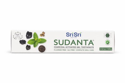 SUDANTA PASTA DENTAL AYURVEDICA CARBON X 100G