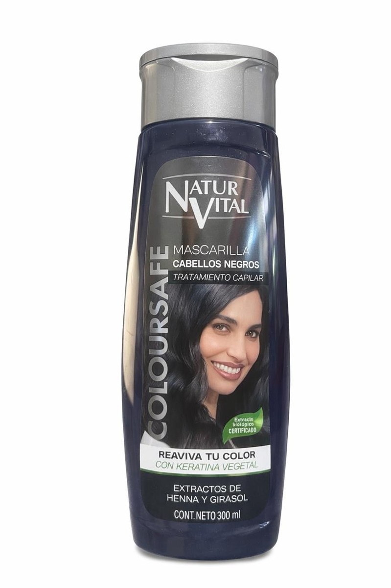 NV. MASACARILLA COLOURSAFE NEGROS 300 ml