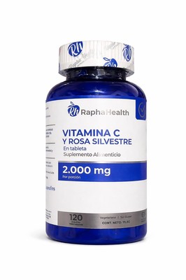 VITAMINA C Y ROSA SILVESTRE 2000MG X 120 TABS RH