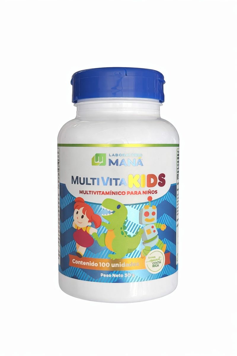 MULTIVITAMINICO PARA NIÑOS MANÁ 100 GOMITAS