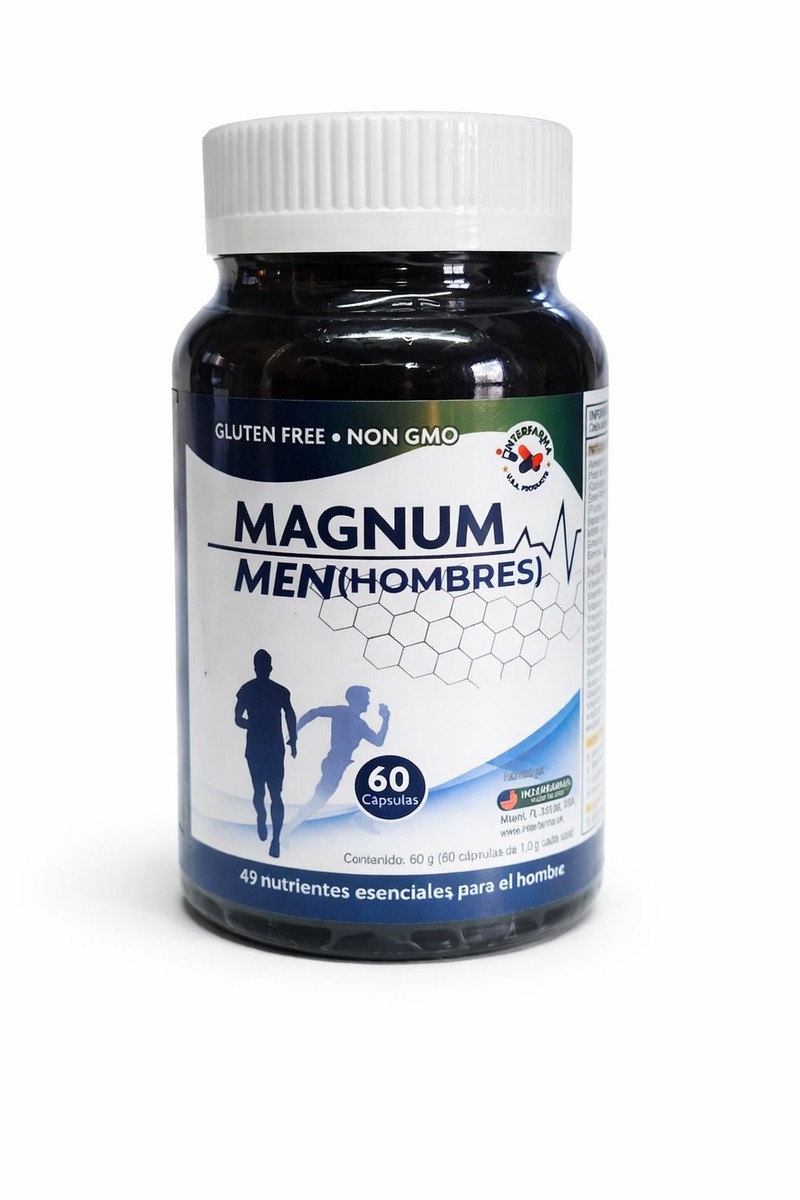 MAGNUM MEN (HOMBRES) X 60 CAP