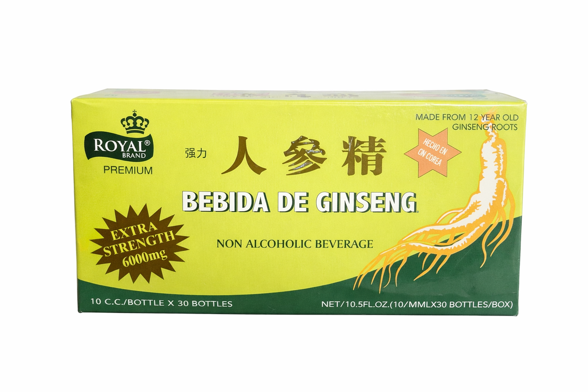 BEBIDA DE GINSENG AMPOLLAS X30 ROYAL BRAND PREMIUM