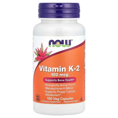 VITAMINA K-2 100 mcg 100 VCAPS NOW