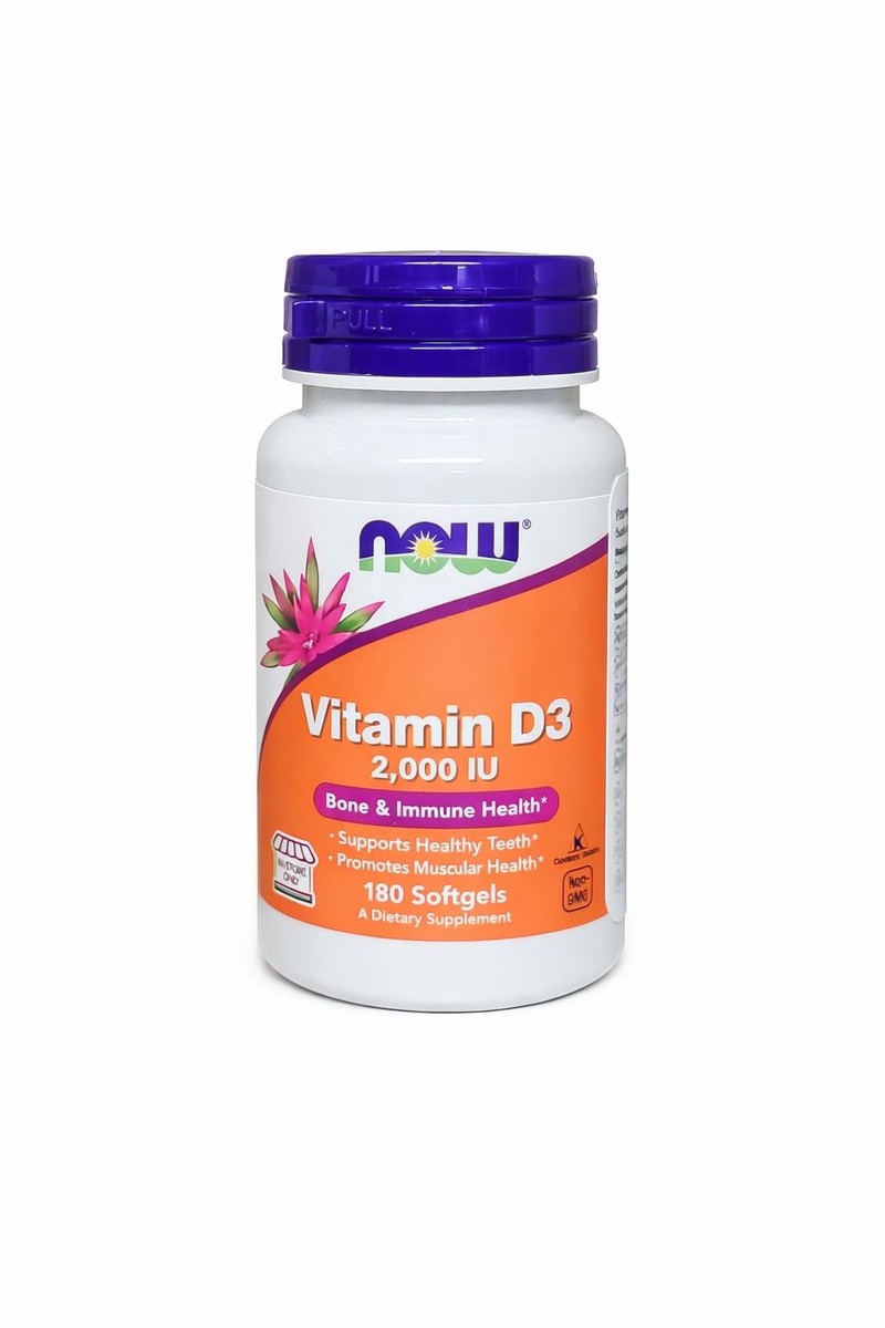 VITAMINA D-3 2,000 IU 180 CAP