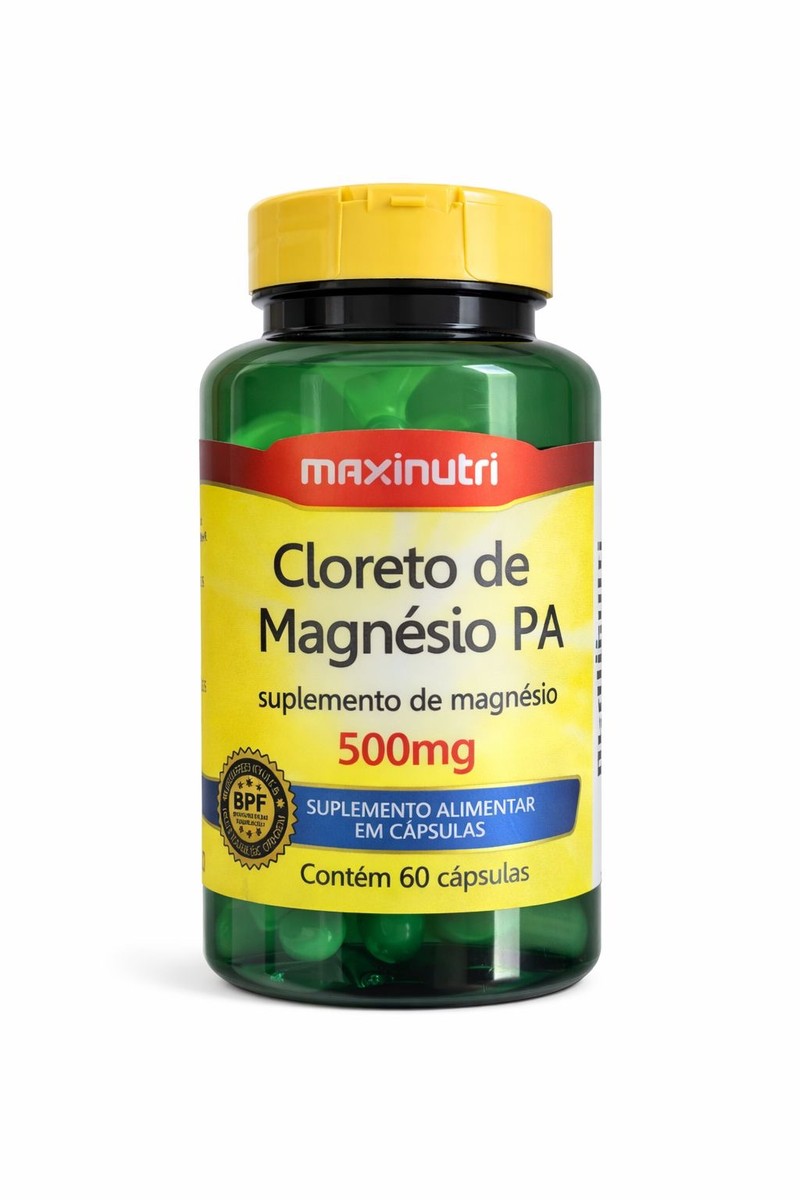 CLORURO DE MAGNESIO P.A 60 CAP MAXINUTRI