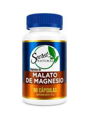 MALATO DE MAGNESIO  90 CÁPSULAS SECRETO NATURAL