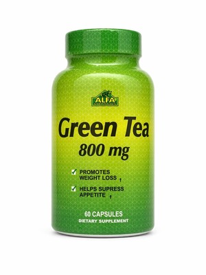GREEN TEA (TE VERDE) VITAMINAS 800 MG X 60 CAP ALFA