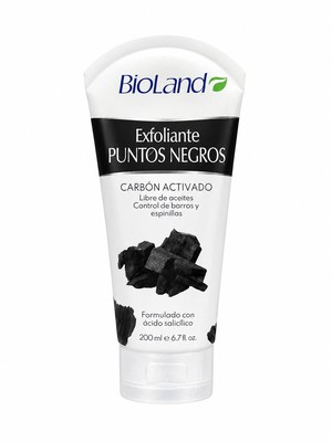 BIOLAND EXFOLIANTE PUNTOS NEGROS CARBON ACTIVADO 200 ML