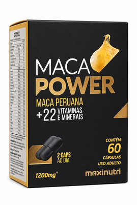 MACA POWER X 60 CÁPSULAS - MAXINUTRI