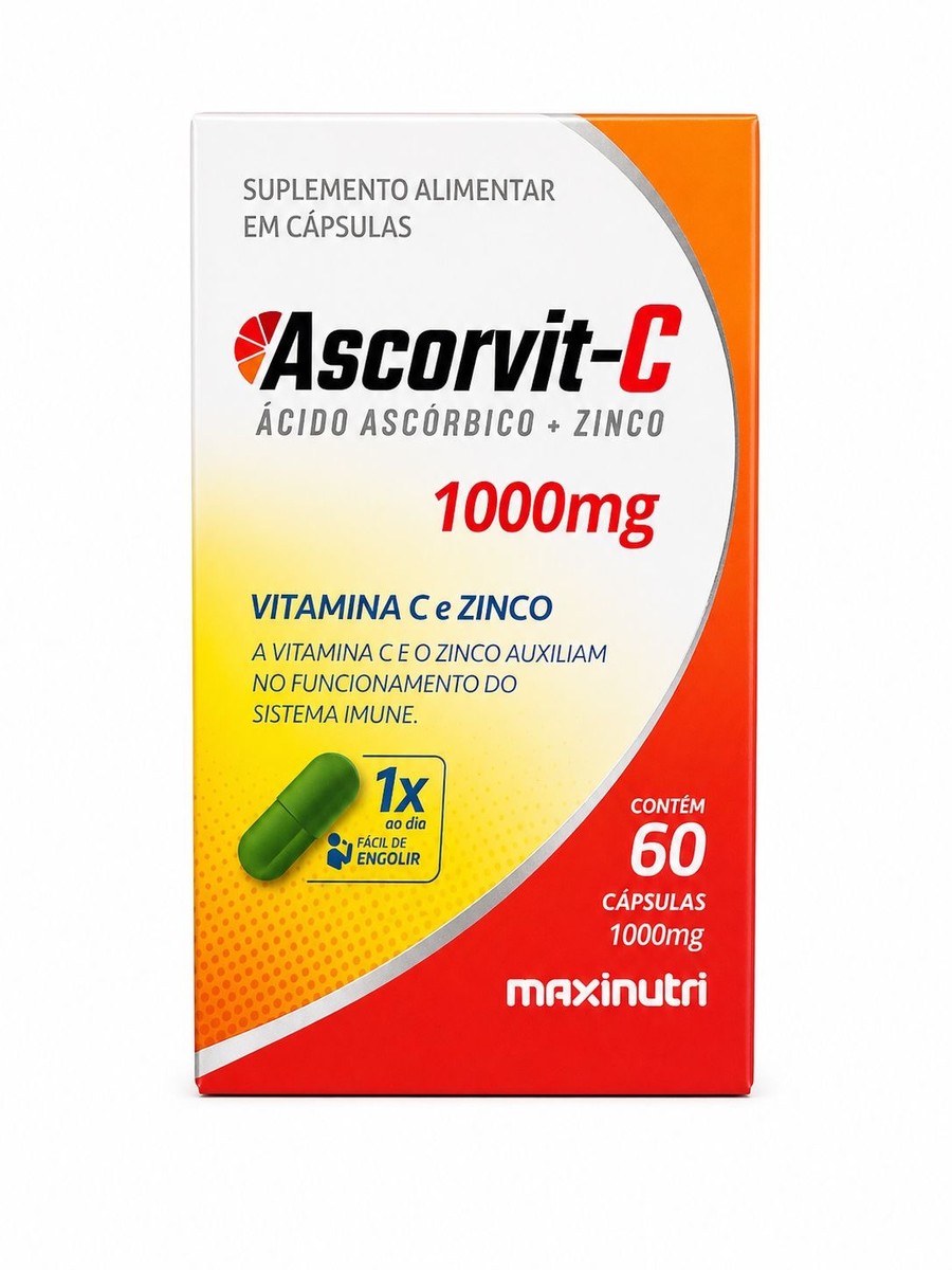 MAXINUTRI ASCORVIT-C X 60 CAPS