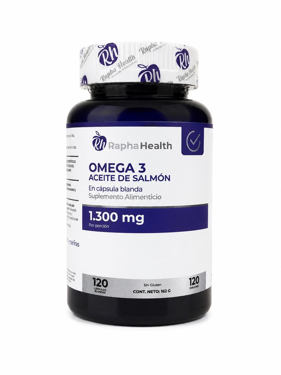 RH OMEGA 3 ACEITE DE SALMON  1300MG X 120 SOFTGELS
