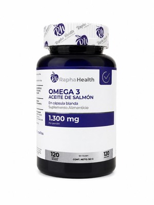 RH OMEGA 3 ACEITE DE SALMON  1300MG X 120 SOFTGELS
