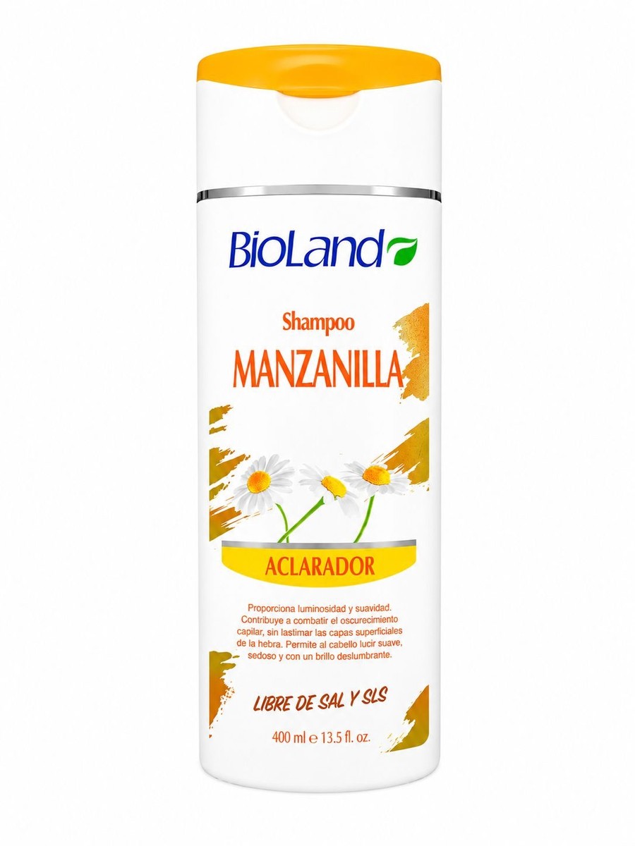 BIOLAND SHAMPOO MANZANILLA ACLARADOR 400 ML